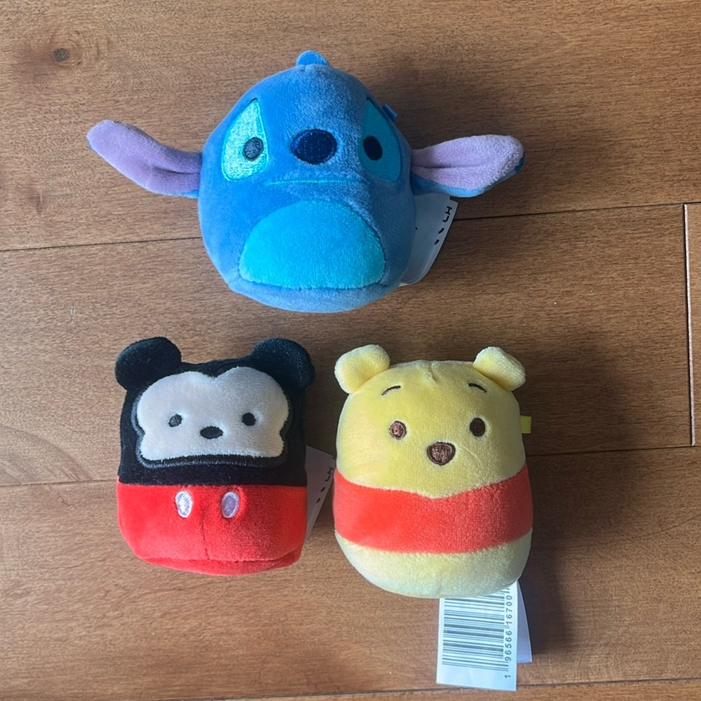 Disney Squishmallow Set